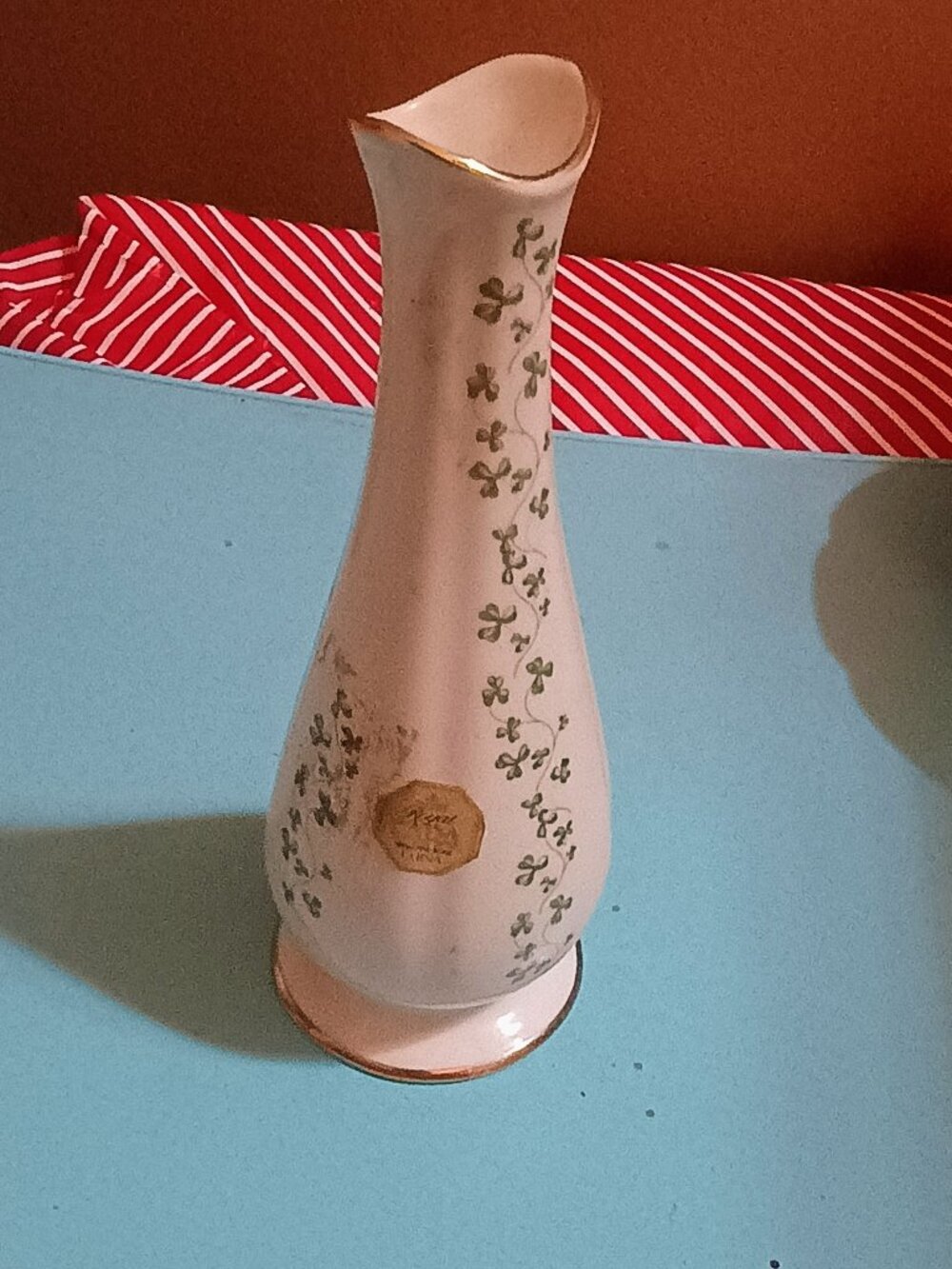 Vintage Royal Tara Shamrock vase